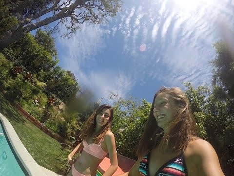 pool day + gopro