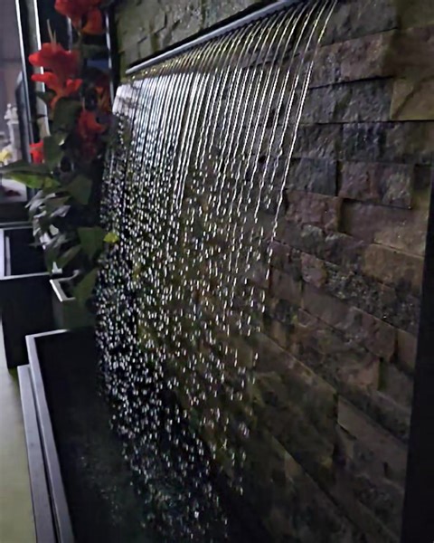 Check out our latest rain drop water feature | Crave Stainless Designs | Facebook