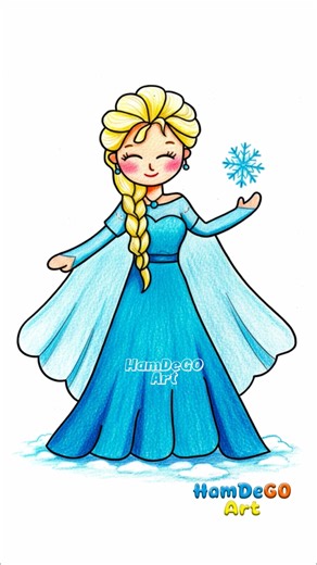15K views · 152 reactions | Learn to Draw Magical ELSA from Frozen Step-by-Step! ❄️ AWESOME & Easy Disney Drawing for Beginners! ✨ #drawingtutorial #howtodraw #elsa #frozen #disneyart #easydrawing #simpleart #beginnerart #stepbystep #viralart #fyp #trending #arttok #disneyprincess #characterdrawing #christmasgift #artevent #kidsbooks | Hamdego Art | Facebook