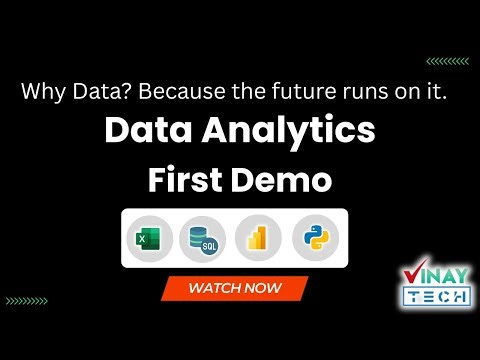 Data Analytics First Demo | 22 Nov 2025| Vinay Tech