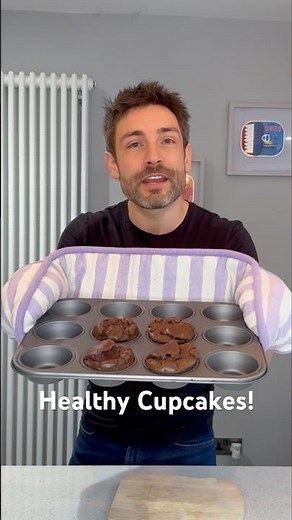 Here’s how to make healthy 3 ingredient cupcakes. Calorie counting by Kalo.