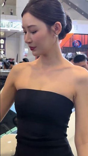 Stunning model, perfect figure, Chinese beauty🔥02 #Shorts