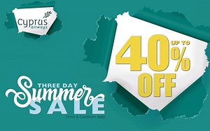 2.8K views | #Summer is here with Cyprus Airways 3 days SALE* at https://bit.ly/2JO6GRp ! Book your next flight by 30 May 2019 with UP TO 40% OFF! Travel Period: June 1 - July 10 , 2019 *T&C apply. Offer is valid for selected flights from/to Larnaka, Heraklion, Thessaloniki, Tel-Aviv, Beirut, Prague, Zurich and Kosice. | Cyprus Aeropolis - Larnaka and Pafos Airports Official | Facebook