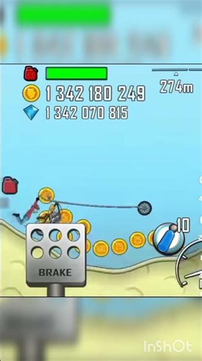 "Unleashing Epic Stunts: Long-Handle Chopper Bike Takes Hill Climb Racing to the NEXT LEVEL!"