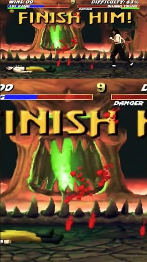 Liu Kang vs Shang Tsung MK3 #mk #kombat