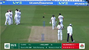 7.5K views · 575 reactions | HIGHLIGHTS | Nottinghamshire salvaged a draw coutesy of late order resistance on an action-packed fourth and final day at Trent Bridge. Watch ⤵️ #NOTLAN | Nottinghamshire County Cricket Club | Facebook