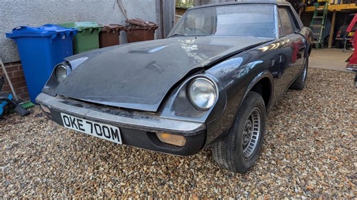 1973 Jensen Jensen Healey Grey Manual, 4 speed Right Hand...