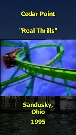Remember this CRAZY Cedar Point Commercial from 1995?