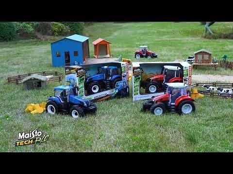 Maisto Tech R/C Massey Ferguson and New Holland Farm Tractors