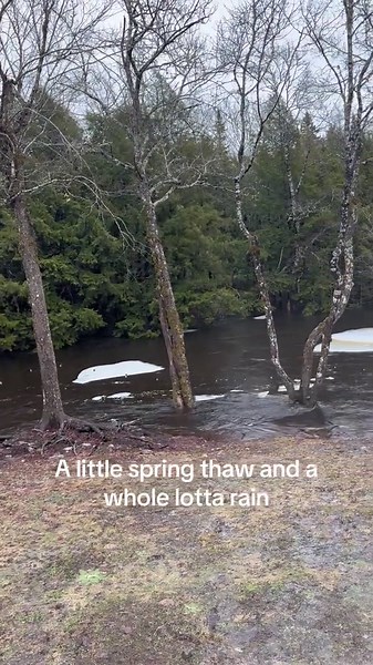 70 mm of rain since 4pm yesterday.