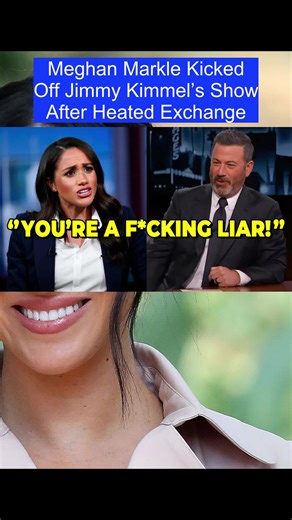 Meghan Markle Kicked Off Jimmy Kimmel’s Show After Heated Exchange