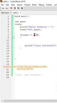 Goto Jum statement in C Programming language by Parveen Bhati #cprograming #coding#itandshiksha