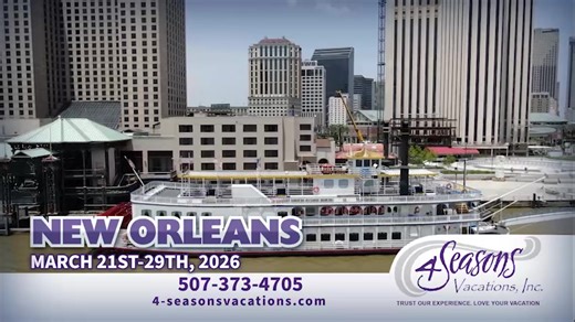 2026...wow that came up fast it feels like. With the closing of 2025, the team at 4 Seasons Travel want to thank everyone that traveled with us and made great memories at new locations. Now for 2026 we have a great line up of one day, bus, flights and cruise trips ready for you to choose from and we are currently working on more for the fall/winter season of 2026. We are here and ready to go, so go grab your luggage and let's GO! 9 Day Bus Trip to Savannah, Jekyll Island, & Beaufort Sc March 6-1