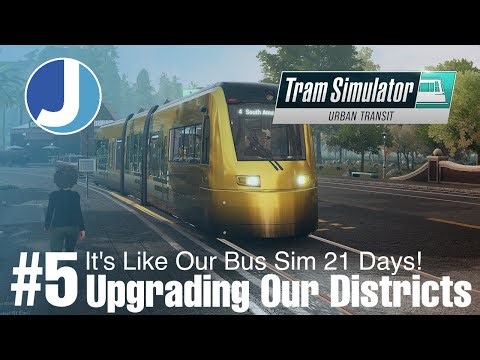 Upgrading Greenwood District | Tram Simulator Urban Transit | Angel Shores | Episode 5