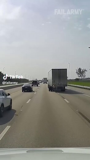 Lots of tires get good distance, but these ones got ups 🛞😱 #trucks #tires #dashcam #dashcams #cctv #fail #fails