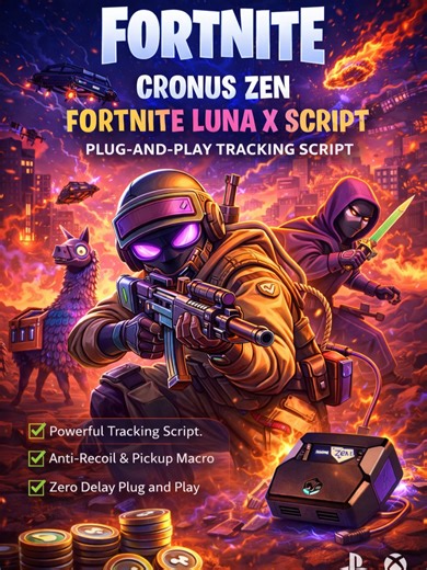 Luna X Fortnite Cronus Zen Script Showcase