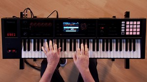 Roland FA-06 合成器 - 即兴演奏