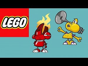 How to Build LEGO Mixels Flain & Trumpsy Mix or Murp - Stop Motion Build | Bricks and Clay Play