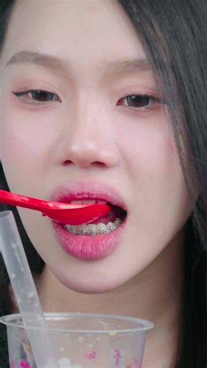 Trà sữa trân châu có làm bung mắc cài? #nhakhoaident #niengrang #braces #niengrangmaccai