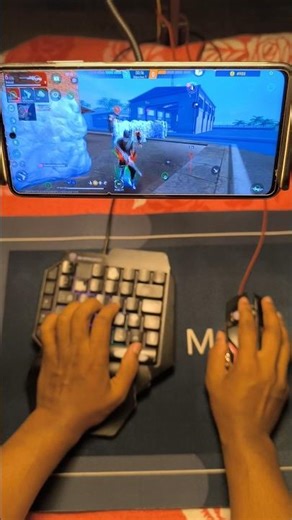 Mini PC Mobile Setup 🔥 FREE FIRE ❌ Game Play 💥🦅 #freefire #agpfgaming #wirelesskeyboard #minipc