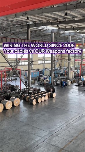 NO MIDDLEMEN. NO BS. 👊 _We’re the factory that powers global grids since 2006._ 🔥 99.9% Pure AAC/AAAC Wires 🔥 ISO 9001 Certified Facility 🔥 48hr Custom Diameter Cutting DM ‘DIRECT’ – Skip the markup! #CableFactory #B2BDirect #PowerGrids #MadeInChina #chinafactory