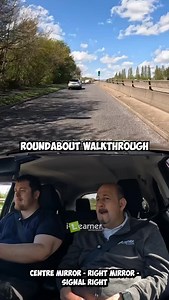 Roundabout walkthrough! #drivingtesttips #automatic #driving #sidcup #drivingtest #drivinglesson #drivinginstructor #ilearner | I-Learner Driving School