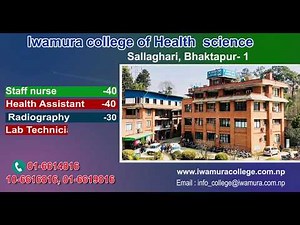 Iwamura College of Health Science Sallaghari, Bhaktapur Nepal