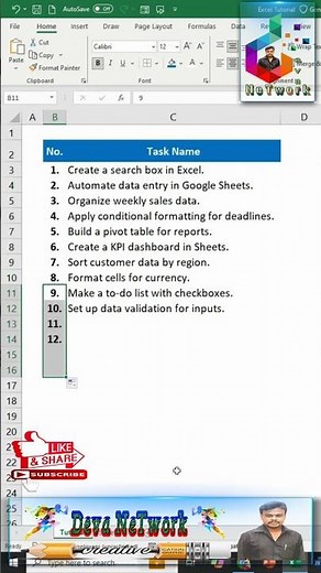 Learn how to quickly add a period or other characters after numbers in Excel using simple custom 87