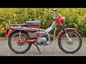 1970 Honda Trail 90 - CT90 cold start
