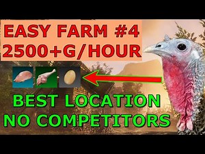 Make a HUGE PROFIT in the BEST Turkey Farm Location | New World Gold Making Tips