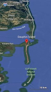 Located at the mouth of Mobile Bay, Dauphin Island is a classic Gulf Coast barrier island. Its shifting dunes and wetlands soften waves, reduce storm damage, and protect inland waters. Here, geography proves that even thin strips of sand can play a massive role in coastal survival. #DauphinIsland #Alabama #GulfCoast #USGeography #BarrierIslands #CoastalGeography #Hurricanes #Wetlands #MapFacts #GeographyFacts #DidYouKnow #ViralFacts #fblifestyle | Global Maps