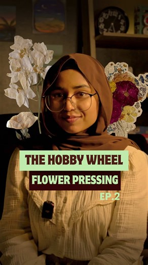 I tried flower pressing for the first time 💐