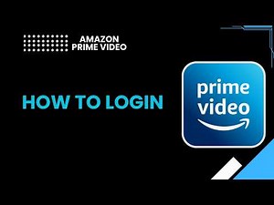 How to login into Amazon Prime Video