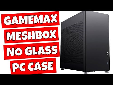 Gamemax Meshbox ATX Compact NO GLASS Airflow PC Case