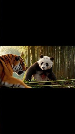 Panda vs Tiger #PandaVsTiger #AnimalComparison #naturelovers