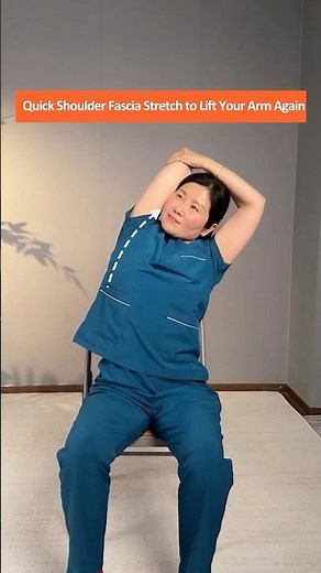 Can't Lift Your Arm? Follow This Easy Shoulder Stretch to Relieve Pain & Tightness