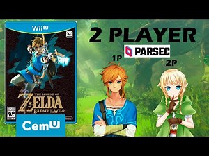 Zelda: BotW | MOD 2 Player | Divided screen | CEMU | Parsec Online