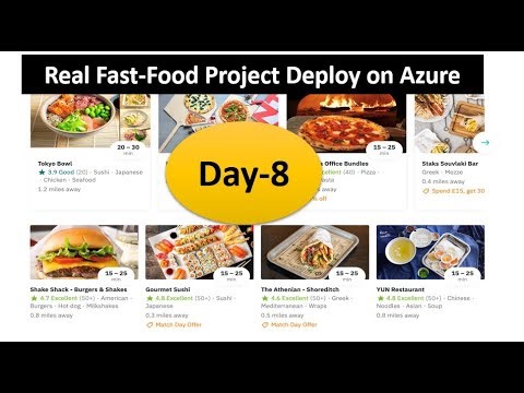 Online Fast food Delievery Project in ASP.NET CORE | Day-8