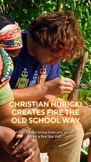The Survivor Smart Play of the Week goes to Hubicki creating fire without flint 😌🔥 Presented by E*TRADE from Morgan Stanley . . . #Survivor50 #ChristianHubicki | Survivor