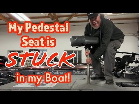 How to Remove a Stuck Pedestal Seat on Your Boat
