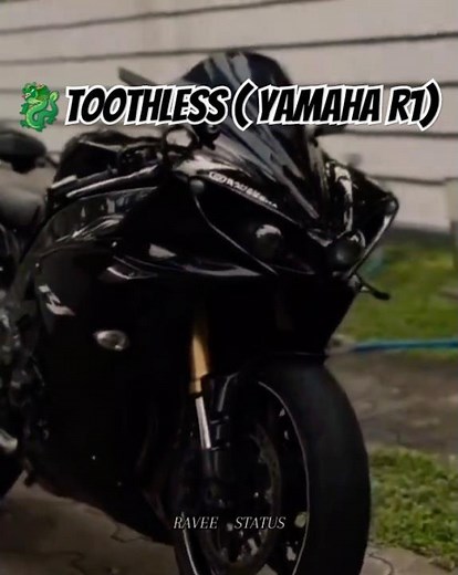Toothless (Yamaha R1) #highlights #bikelover #trending #viralvideo #bike #highcapacitybike #motovlog