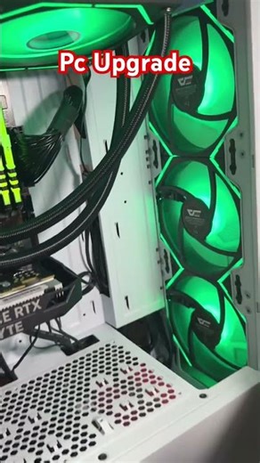 Pc upgrade, PSU, Seaview 240 Pro cooler, rgb fan, gpu #repair #pcgaming #pc