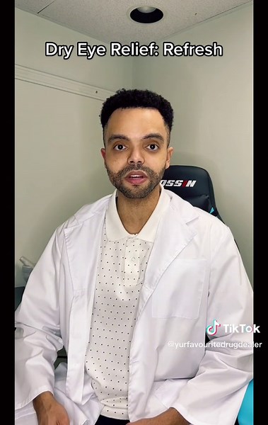 Dry Eye Relief: Refresh Eye Drops