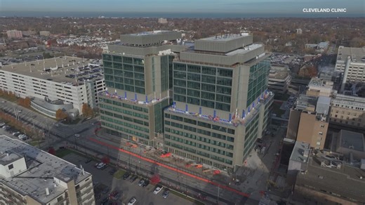 Cleveland Clinic's new neurological institute is a year away from opening — here's what's inside
