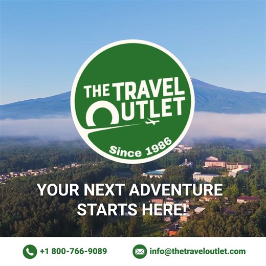 Your dream getaway starts with us! ✈️ The Travel Outlet offers amazing airfare deals to bustling cities and serene beaches! 👙⛱🌇 Looking for a complete package? We handle every detail, from beach escapes to thrilling adventures, so you can focus on making memories! ✨🧳 Beyond flights, we've got you covered with cruises, hotels at unbeatable rates, car rentals, and affordable shuttle service. And don't forget travel insurance to protect your trip! ✨🏢🚗 Wherever you want to go, we make it easy, 