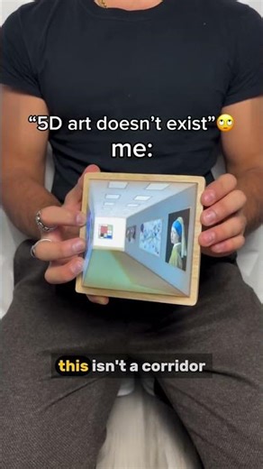 This 5D Art Has NO End! 😵 #shorts