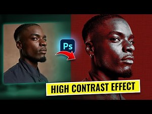Create a High Contrast Red Duotone Effect in Photoshop