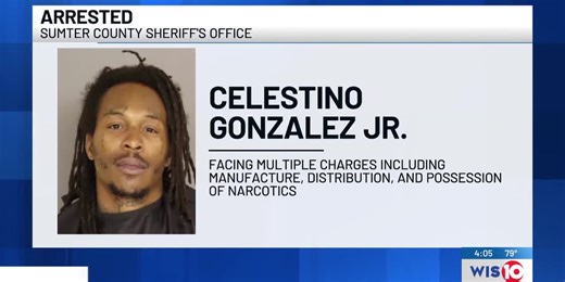 Sumter County man arrested on drug charges, sheriff’s office says