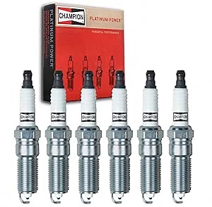 Amazon.com: 6 pc Champion Platinum Spark Plugs compatible with Chevrolet Impala 3.6L V6 2012-2019 : Automotive