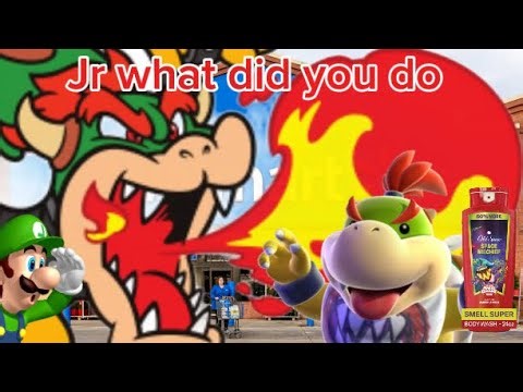 Bowser and jr goes to Walmart ￼
